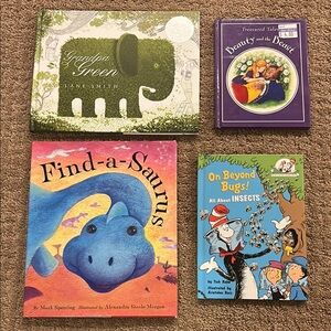 Children's Hardcover Book Collection - set of 4 books